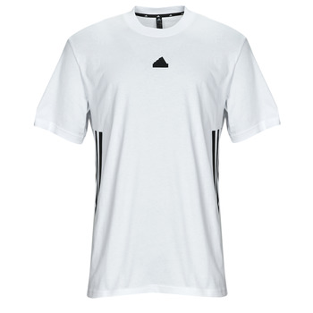Clothing Men short-sleeved t-shirts Adidas Sportswear FI 3S T White