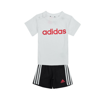 Clothing Children Sets & Outfits Adidas Sportswear I LIN CO T SET White
