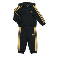 Clothing Children Sets & Outfits Adidas Sportswear I 3S SHINY TS Black