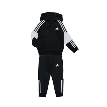 Clothing Children Tracksuits Adidas Sportswear LK 3S TS Black