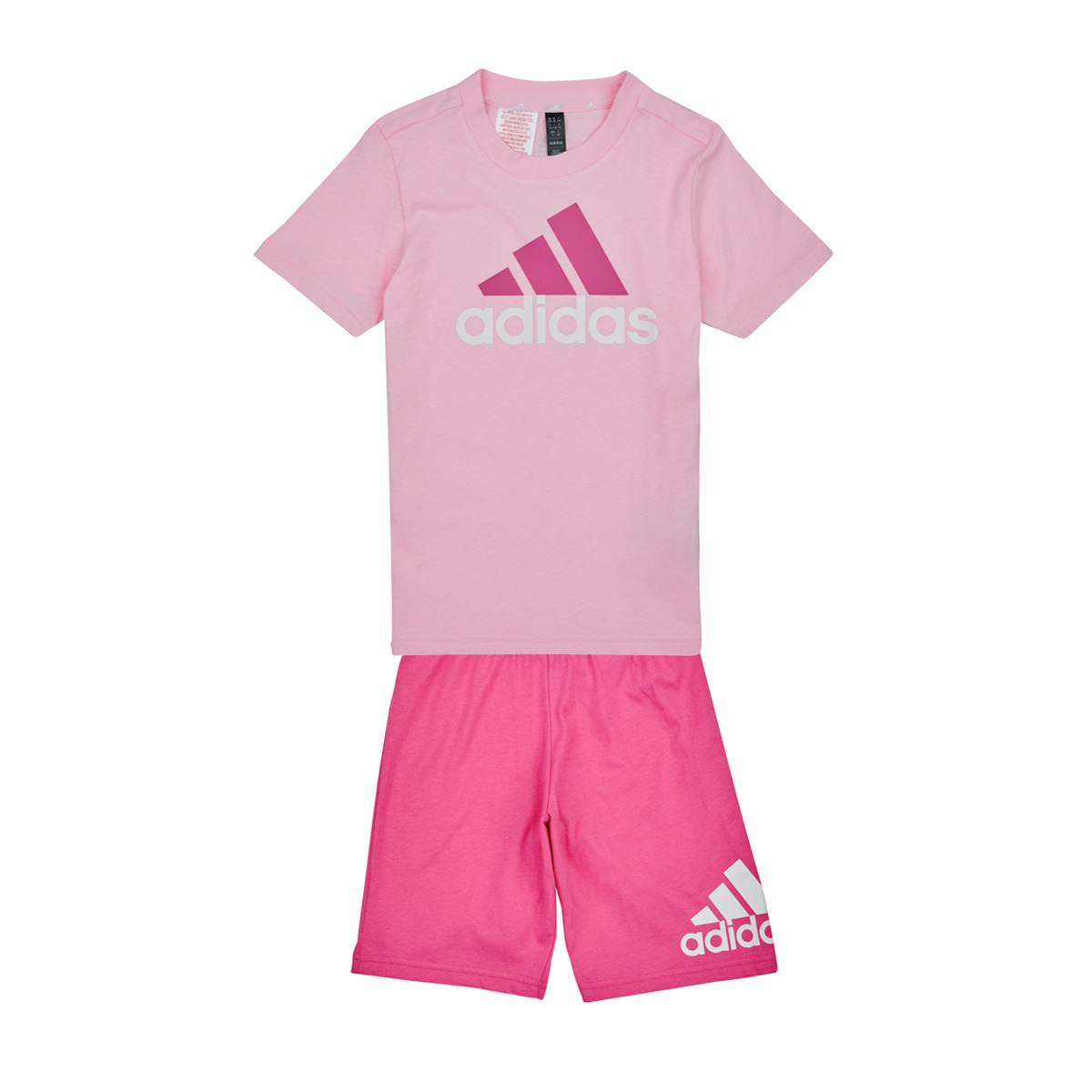 Adidas Sportswear LK BL CO T SET Pink / Clear - Fast delivery | Spartoo  Europe ! - Clothing Sets & Outfits Child 31,20 €