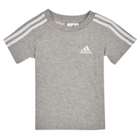Clothing Children short-sleeved t-shirts Adidas Sportswear IB 3S TSHIRT Grey / Medium