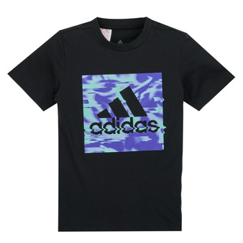 Clothing Children short-sleeved t-shirts Adidas Sportswear AKD GT Black