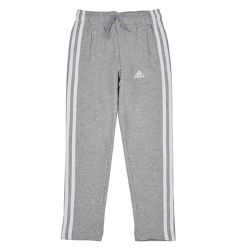 Clothing Girl Tracksuit bottoms Adidas Sportswear ESS 3S PT Grey / Medium