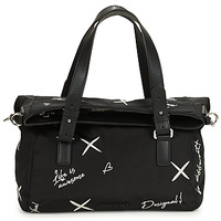 Bags Women Handbags Desigual BAG_EKIX_LOVERTY 2.0 Black / White