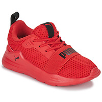 Shoes Boy Low top trainers Puma INF WIRED RUN Red / Black