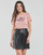 Clothing Women short-sleeved t-shirts Armani Exchange 3RYTEL Salmon