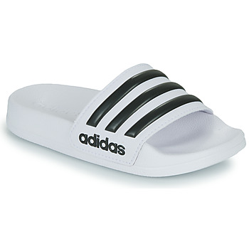 Shoes Children Sliders Adidas Sportswear ADILETTE SHOWER K White