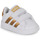 Shoes Girl Low top trainers Adidas Sportswear GRAND COURT 2.0 CF White / Bronze