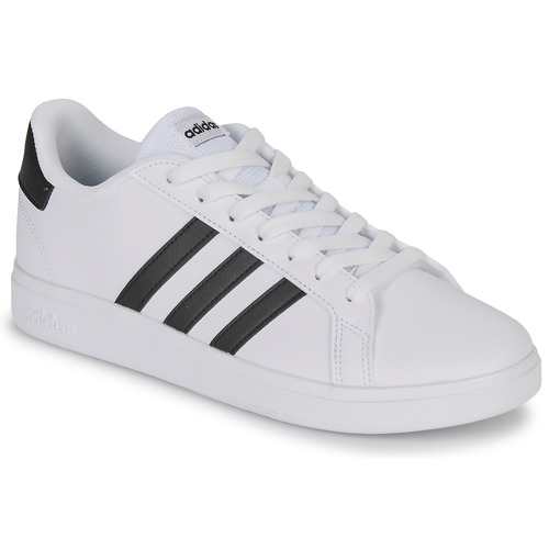 Adidas Sportswear GRAND COURT 2.0 K White / Black - Fast delivery