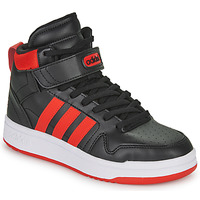 Shoes Girl High top trainers Adidas Sportswear POSTMOVE MID K Black / Red