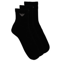 Accessorie Men Socks Emporio Armani SHORT SOSKS PACK X3 Black