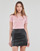 Clothing Women short-sleeved t-shirts Kaporal JALL ESSENTIEL Pink