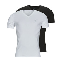 Clothing Men short-sleeved t-shirts Kaporal GIFT PACK X2 White / Marine