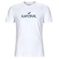Clothing Men short-sleeved t-shirts Kaporal LERES ESSENTIEL White