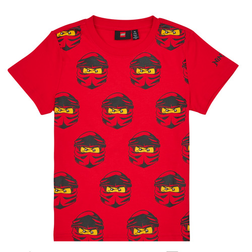 LEGO Wear LWTAYLOR 611 - T-SHIRT S/S Red - Fast delivery | Spartoo Europe !  - Clothing short-sleeved t-shirts Child 29,00 €