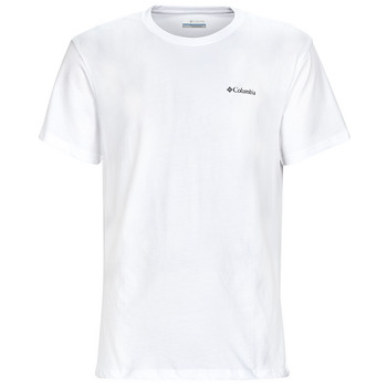 Clothing Men short-sleeved t-shirts Columbia CSC Basic Logo Short Sleeve White