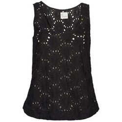material Women Tops / Sleeveless T-shirts Stella Forest ADE007 Black