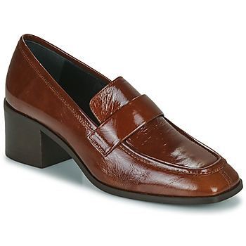 Shoes Women Loafers JB Martin VITA Veal / Vintage / Cognac
