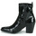 Shoes Women Ankle boots JB Martin LAILA Canvas / Varnish / St / Black