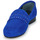 Shoes Women Loafers JB Martin FRANCHE ROCK Goat / Velvet / Blue / Rock