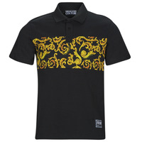 Clothing Men short-sleeved polo shirts Versace Jeans Couture GAG627-899 Black