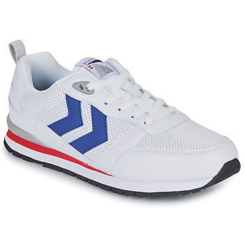 hummel MONACO 86 PERFORATED White / Blue / Red