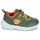 Shoes Boy Low top trainers Kangaroos KY-Moon EV Olive / Orange
