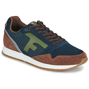 Shoes Men Low top trainers Faguo ELM Marine / Brown / Green
