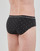 Underwear Men Underpants / Brief Eminence SLIPS BUSINESS PRINT PACK X3 Damier / Echec / Black