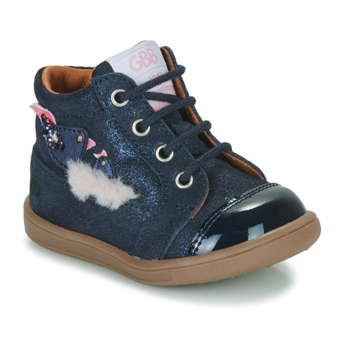Shoes Girl High top trainers GBB ELVINA Blue