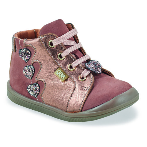 Shoes Girl High top trainers GBB EPONIE Pink