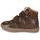 Shoes Girl High top trainers GBB LUCELLA Brown
