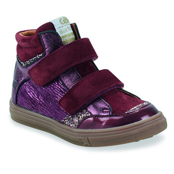Shoes Girl High top trainers GBB LUCELLA Bordeaux