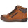 Shoes Boy High top trainers GBB POPI Brown