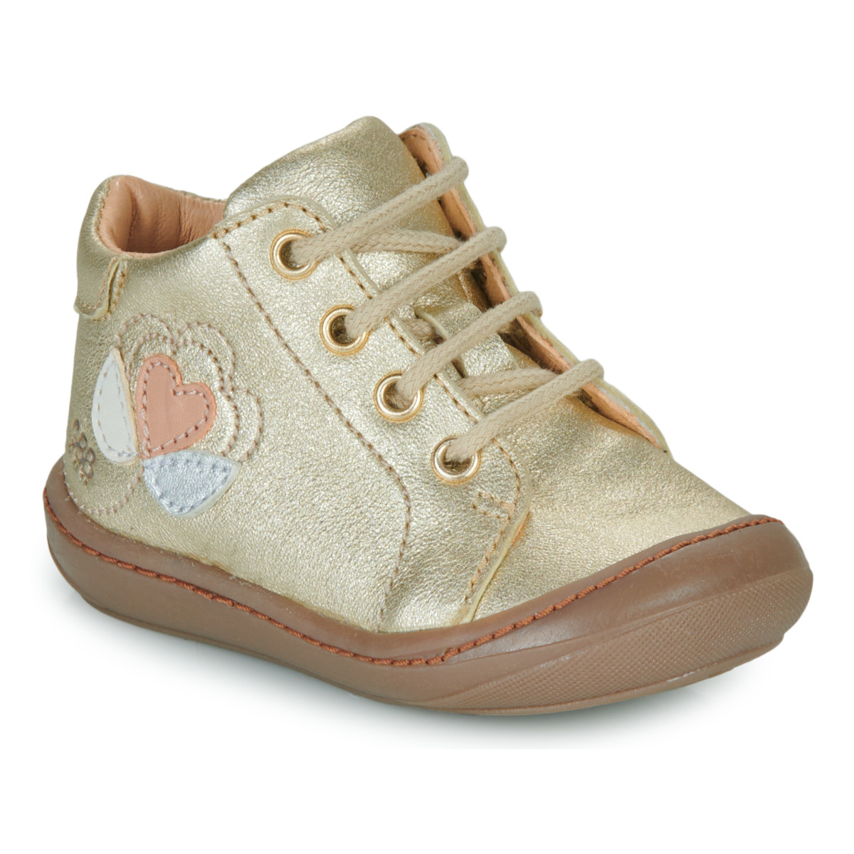 Shoes Girl High top trainers GBB REINETTE Gold
