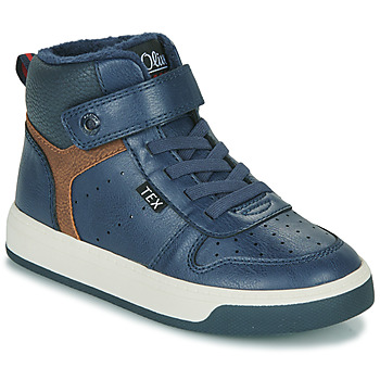 Shoes Boy High top trainers S.Oliver 45301-41-805 Marine