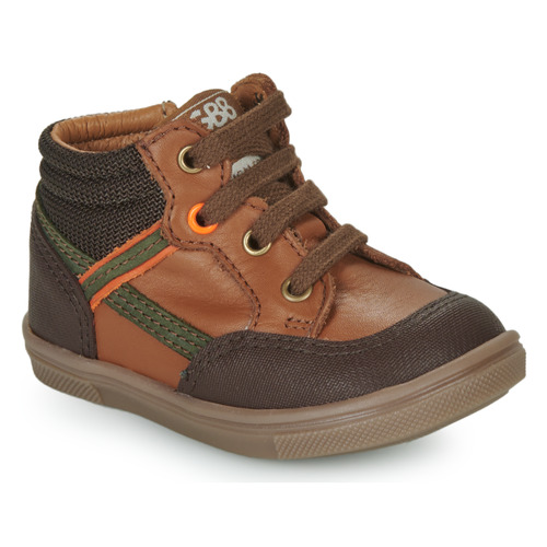 Shoes Boy High top trainers GBB GEORGUS Brown