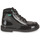 Shoes Girl Mid boots Kickers KICK COL Black / Varnish