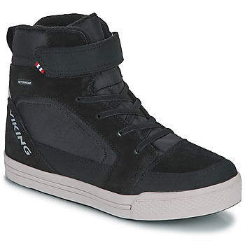 Shoes Children High top trainers VIKING FOOTWEAR Zing Warm WP 1V Black