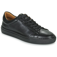 Shoes Men Low top trainers Pellet PEDRO Veal / Smooth / Brushed / Black