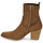 Shoes Women Ankle boots JB Martin LAILA Canvas / Suede / Tabacco