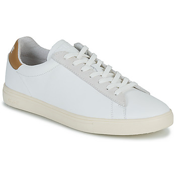 Shoes Low top trainers Clae BRADLEY CALIFORNIA White / Camel