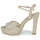 Shoes Women Sandals Menbur 23643 Gold