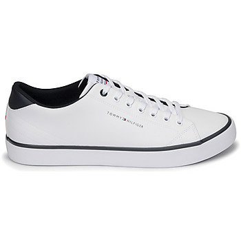 Tommy Hilfiger TH HI VULC CORE LOW LEATHER White