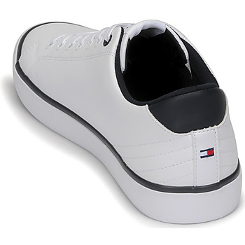 Tommy Hilfiger TH HI VULC CORE LOW LEATHER White