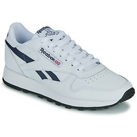 Reebok Classic CL LEATHER MU Grey / Blue - Free delivery