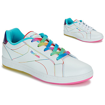 Shoes Girl Low top trainers Reebok Classic RBK ROYAL COMPLETE CLN 2.0 White / Multicolour