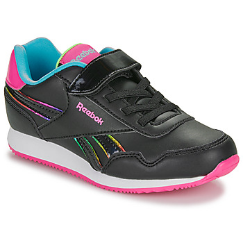 Shoes Girl Low top trainers Reebok Classic REEBOK ROYAL CL JOG 3.0 1V Black / Pink