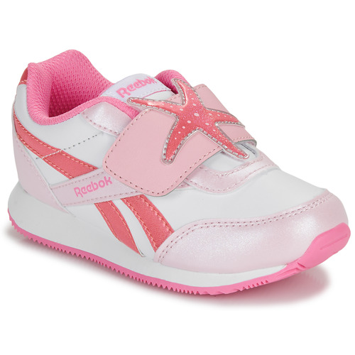 Shoes Girl Low top trainers Reebok Classic REEBOK ROYAL CL JOG 2.0 KC Pink